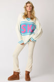 Ivory Ski Sweater