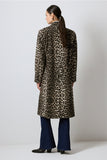 leopard print coat