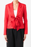 red blazer