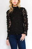 Guipure Lace Blouse